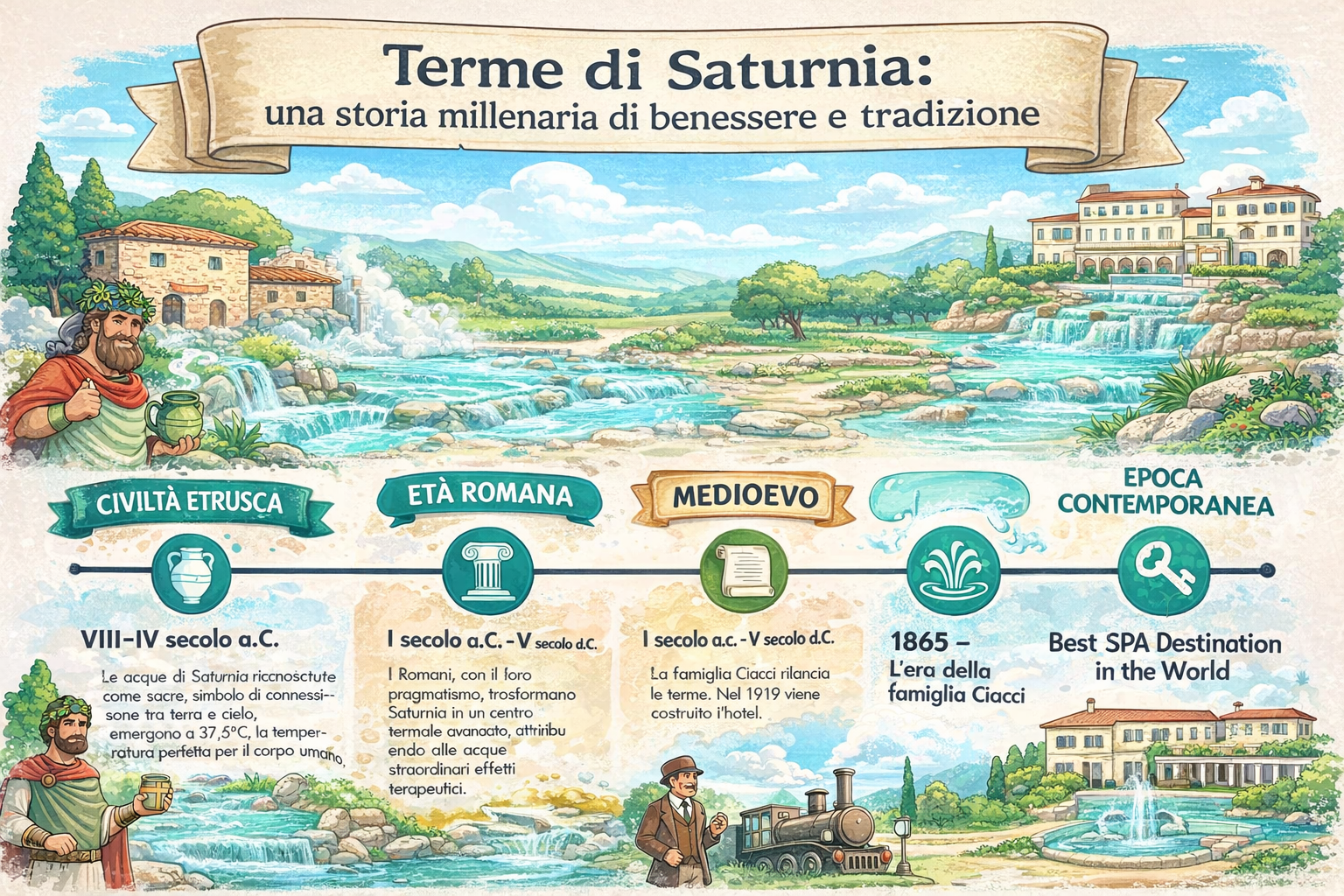 Storia delle terme